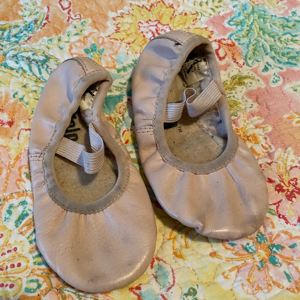 Pink ballet shoes